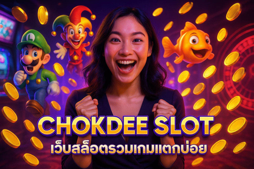 CHOKDEE SLOT เว็บสล็อตรวมเกมแตกบ่อย
